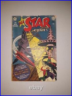 All Star Comics 56 DC Golden Age 1951- Justice Society- Robot cover