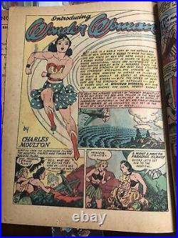 All Star Comics #8 DC 1941 1st Wonder Women! Key Golden Age