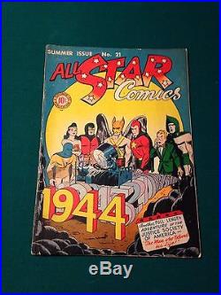 All Star Comics Golden Age issue nice condition