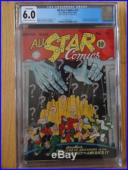 All Star Comics No. 23 Golden Age 1944 in CGC Graded Condition No Reserve