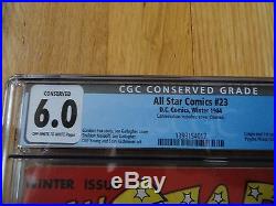 All Star Comics No. 23 Golden Age 1944 in CGC Graded Condition No Reserve
