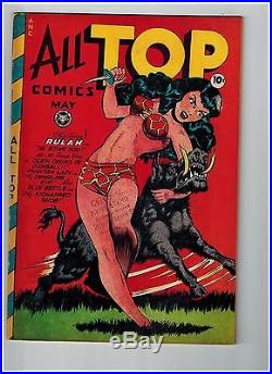 All Top Comics # 11 NM- 1948 Fox Features Syndicate Golden Age Comic Book JJ1