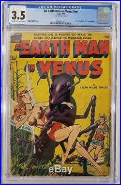 An Earth Man on Venus #nn, 1951, Avon CGC 3.5, HTF Golden Age Comic GGA! Deal