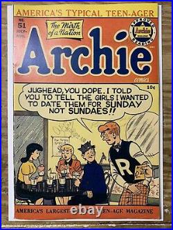 Archie #51/Golden Age Comic Book/FN