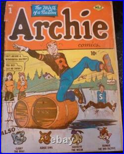 Archie Comics #1 CGC 7.0 Apparent MP Golden Age Key BEAUTIFUL A-3