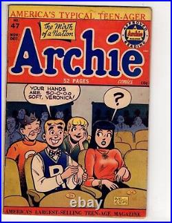 Archie Comics #47 Golden Age 1950