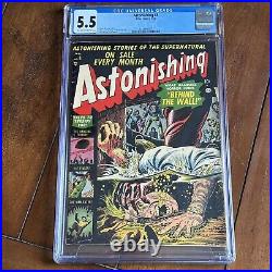 Astonishing #8 (1952) Golden Age Horror! PCH! Russ Heath! - CGC 5.5