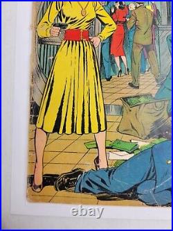 Authentic Police Cases #11 St. John Publication 1951 Golden Age Matt Baker Cover