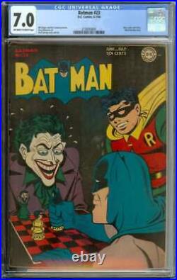 BATMAN #23 CGC 7.0 OWithWH PAGES // GOLDEN AGE COVER + STORY