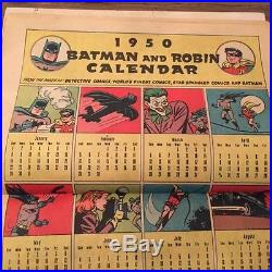 BATMAN #57 Mid Grade GOLDEN AGE JOKER APPEARANCE Calendar in the centerfold