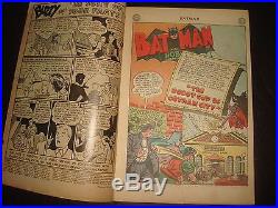 BATMAN #70 Golden Age DC Comics 1952 Solid VG+