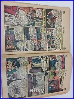 BATMAN #77 Golden-Age DC. 10c Comic Book 1953 1st Crime Predictor, with ROBIN
