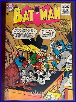 BATMAN #97 (5.0) VG/FN The Return of the Bat-Hound! 1956 DC Golden Age