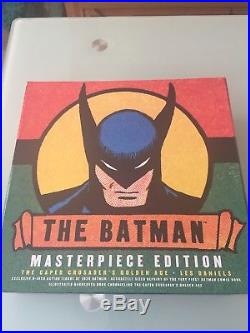 BATMAN MASTERPIECE EDITION GOLDEN AGE + FIGURE and DC COMIC boxed set