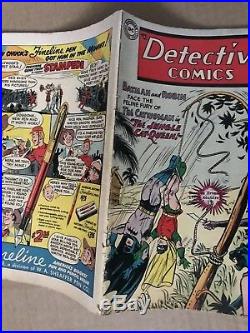 BATMAN in DETECTIVE COMICS #211 VG Pre-Code Golden Age Catwoman 1954