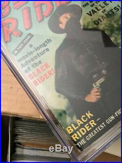 BLACK RIDER #8 CGC 4.0 Stan Lee Photo Cover Golden Age 1950