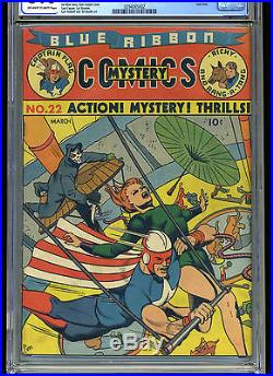 Blue Ribbon Comics #22, 3/1942, Mlj Magazines, Golden Age Comic, Cgc 5.0