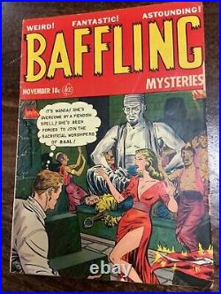 Baffling Mysteries #11 1952 GD+ 2.5 Golden Age Pre Code Horror Comic