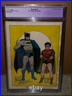 Batman #1 CGC 6.0 (R) DC 1940 Golden Age Holy Grail! Great Investment! L9 901 cm