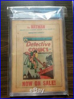 Batman #1 CGC NG DC 1940 1st Appearance of The Joker & Catwoman Golden Age Comic