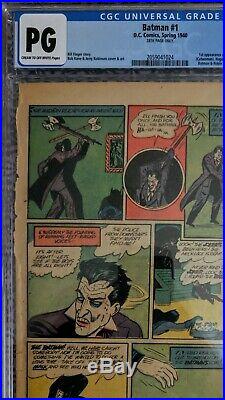 Batman #1 (Page 28 Only) 1st App. The Joker Classic Golden Age DC Comic CGC 1940