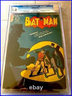 Batman 16 CGC 1.0 First Appearance Of Alfred Key Golden Age