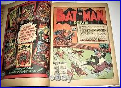 Batman #17 Golden Age DC comic Classic Patriotic WWII Eagle cvr Penguin story