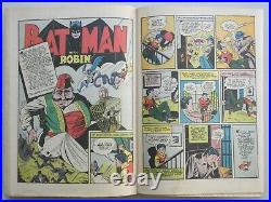 Batman #19 Classic Golden Age Joker App First Dick Sprang Batman 1943