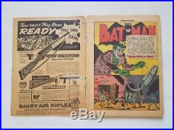 Batman 20 Golden age Joker story 1st Batmobile Classic cover 1944 CGC/CBCS Ready