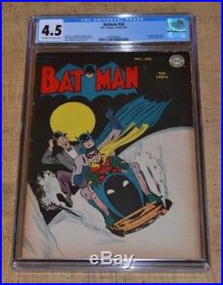 Batman 26 DC CGC golden age. KEY JERRY ROBINSON COVER! ALFRED BACKUP STORY