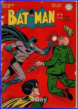 Batman #28 Golden Age DC Joker Story 1945 BINOBO