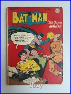 Batman 35 Catwoman Appearance DC Golden Age 1946