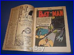 Batman #35 Golden Age Super Rare Key 1946 10 center Fine-/Fine Beauty Wow