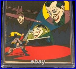 Batman #37 (1946) CGC 5.5 Qualified Classic Golden Age Joker Cover! DC Comic