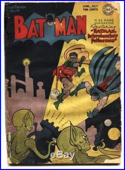 Batman #41 1947- PENGUIN- DC Golden Age bargain copy