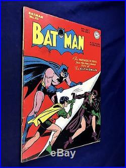 Batman #42 (1947 DC Comics) 1st Catwoman on Cover Golden Age NO RESERVE