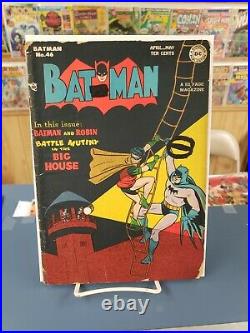 Batman # 46. Golden Age. 1948. Nice Raw Copy