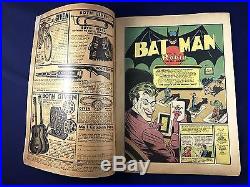 Batman #5 (1941 DC Comics) Robin appearance Golden Age NO RESERVE