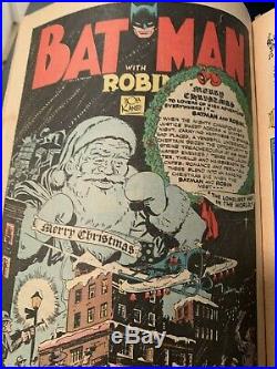 Batman #5 Golden Age 1941 Joker appearance 1st Linda Page Bat emblem left off