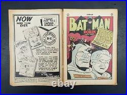 Batman #52 (dc 1949) Joker! Robin! Golden Age! Original Owner Collection! Vg