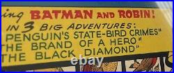 Batman 58 CGC 3.0 Tape on Cover Penguin Cover and Story Golden Age Comic