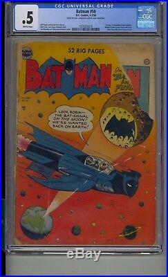 Batman #59 Cgc. 5 1st Appearance Deadshot Golden Age
