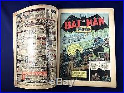 Batman #6 (1941 DC Comics) Robin appearance Golden Age NO RESERVE