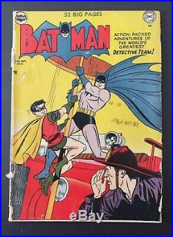 Batman #60 (dc, August-september 1950) Golden Age! Bill Finger/dick Sprang! Gd