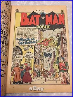 Batman #65 Catwoman Cover Story DC Comics Golden Age Classic 52 pgs