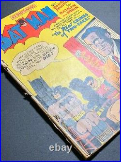 Batman #68 (DC Comics 1952) TWO-FACE cover GOLDEN AGE BATMAN COMIC