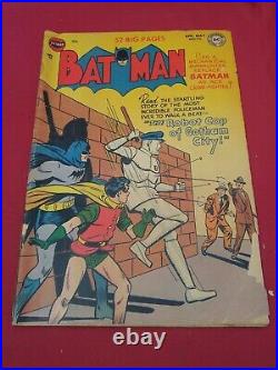Batman #70 Robot Cop 1952 Golden Age DC Comics