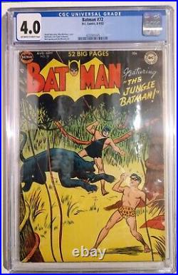Batman #72 (1952) Jungle Batman Golden Age Goodness