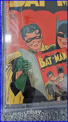 Batman 8 1941 1942 CGC 1.0 Classic Infinity Cover Joker Appearance Golden Age
