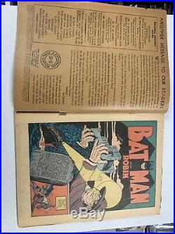 Batman # 8- 1942 DC Golden Age